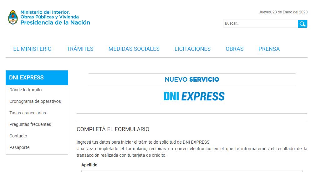 dni express